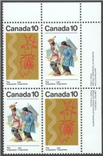 Canada Scott 581a MNH PB UR (A8-14)